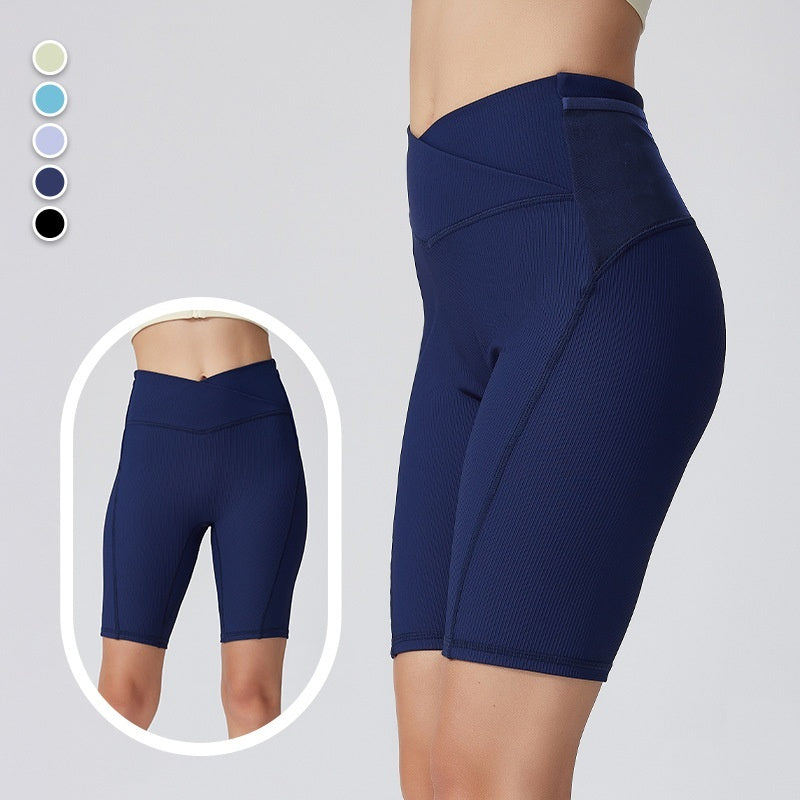 Culotte Shorts With Multiple Pockets For Training Running And Outdoor Fitness