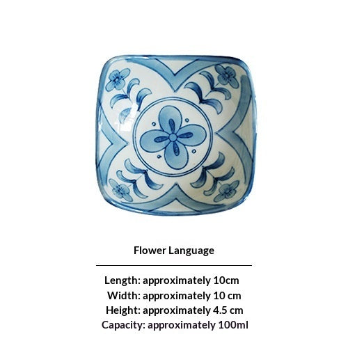 Japanese-style Ceramic Tableware For Sauces And Dips