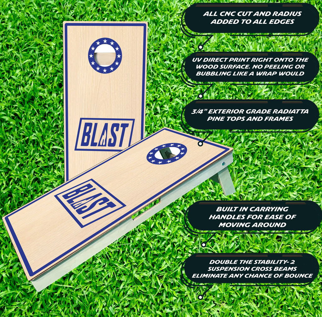 Plain Triangle Design Cornhole Set
