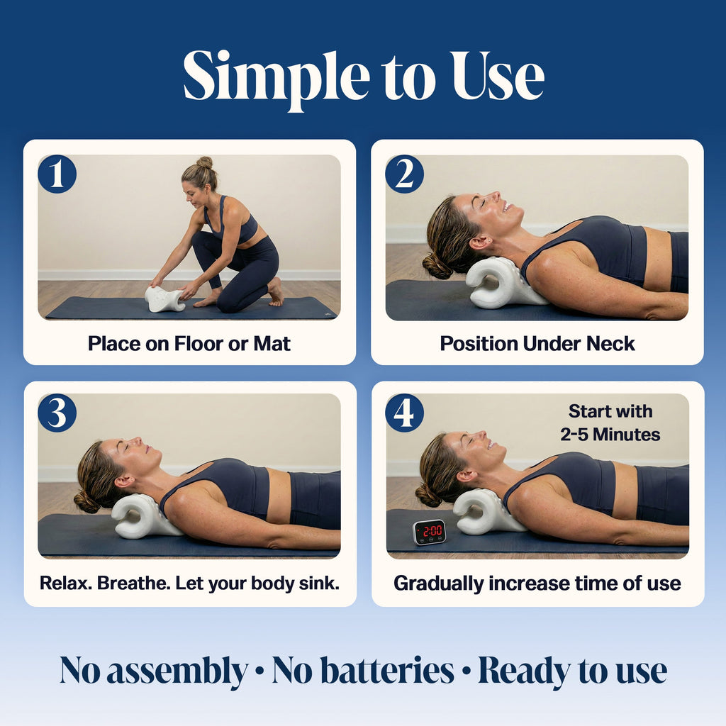 GAYA Cervical Traction Neck Stretcher with Removable Sleeve