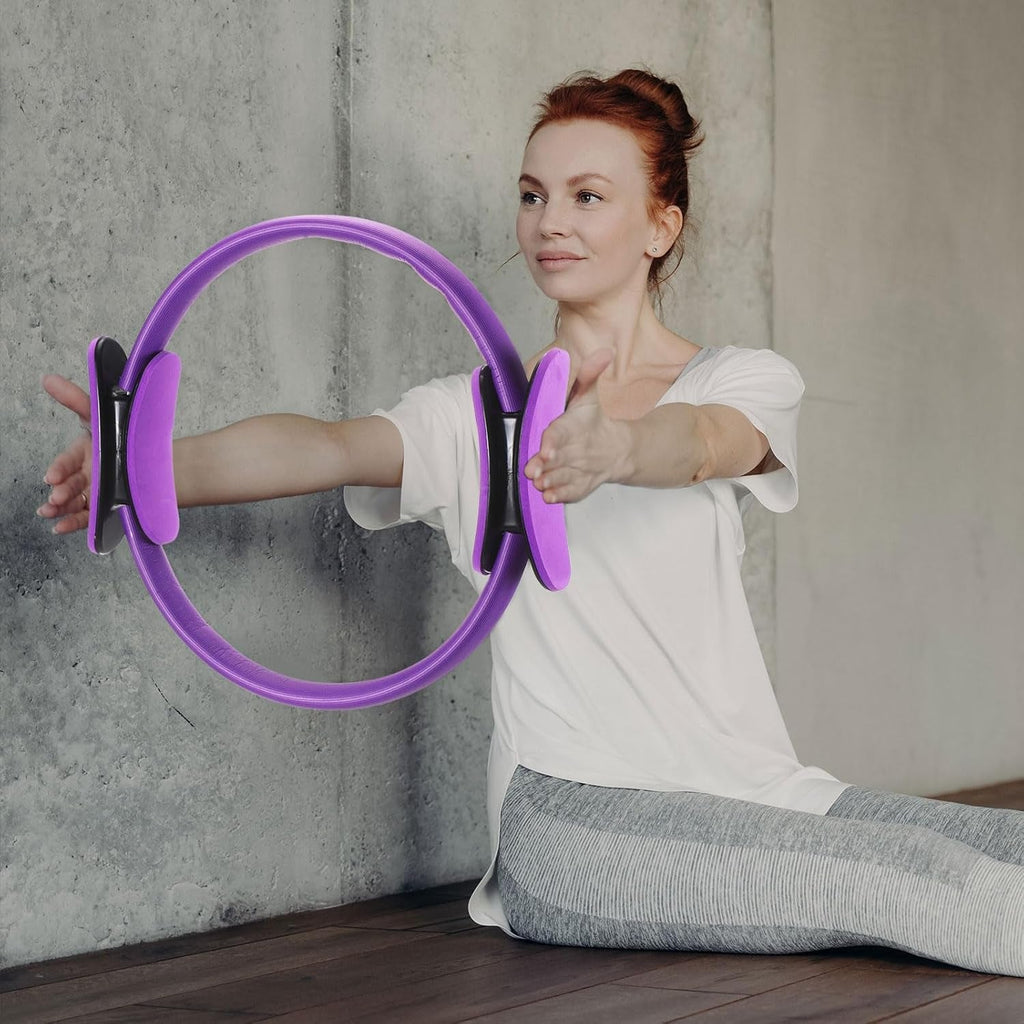 11.81-Inch Pilates Ring – Lightweight Flexible Magic Circle