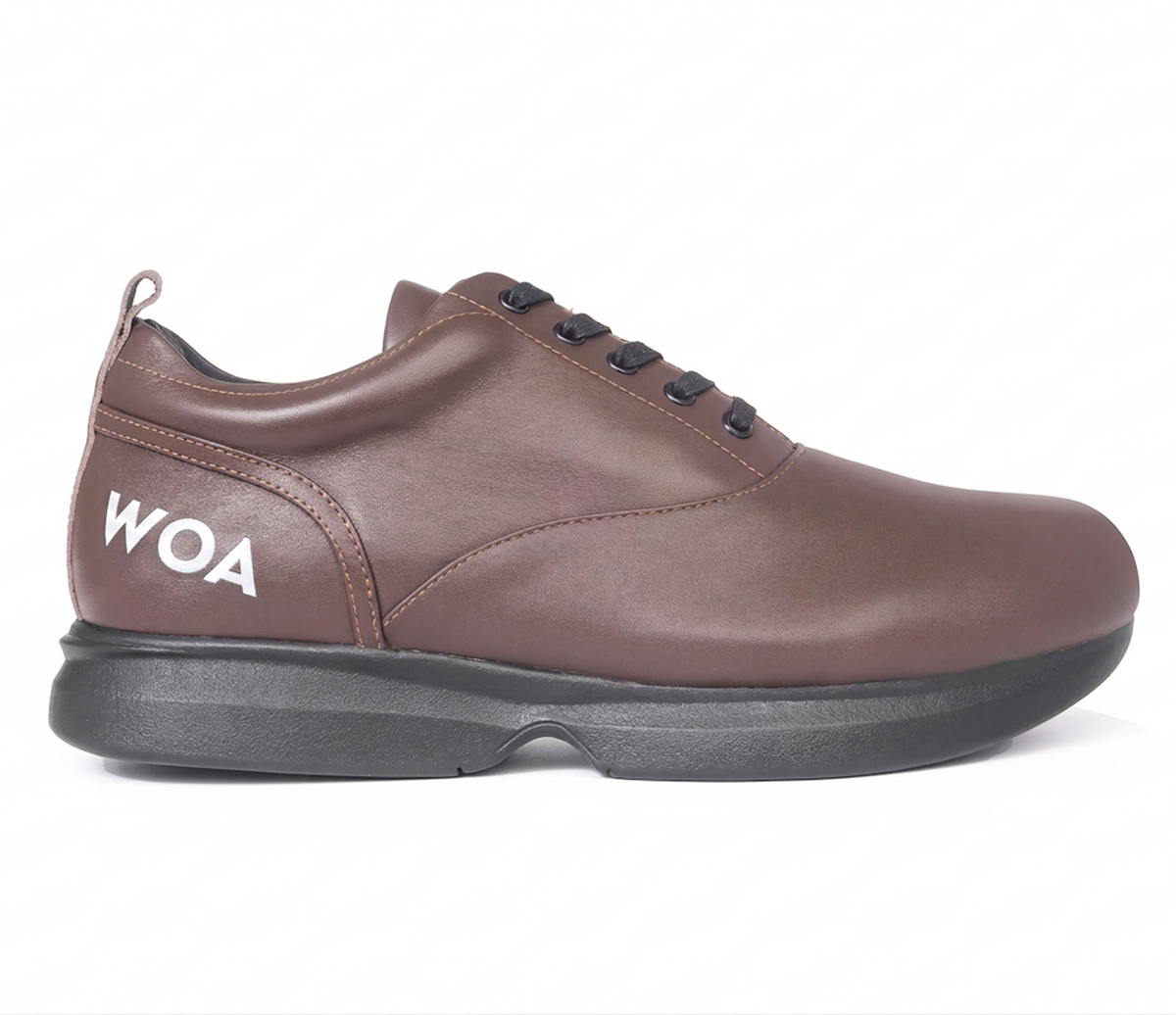 Brown & Black WOA Dress Sneaker