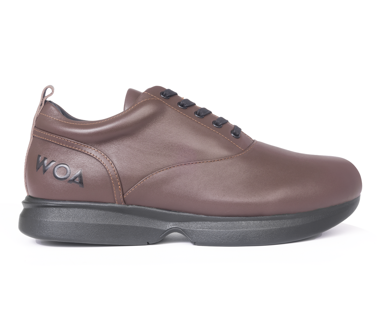 Brown & Black WOA Dress Sneaker