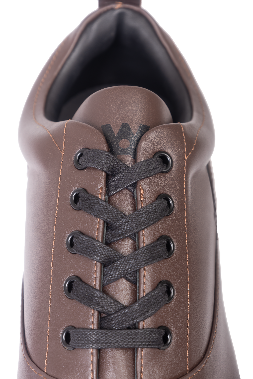 Brown & White WOA Dress Sneaker