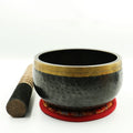 Lin Guai Hand-Hammered Black Gold Tibetan Singing Bowl