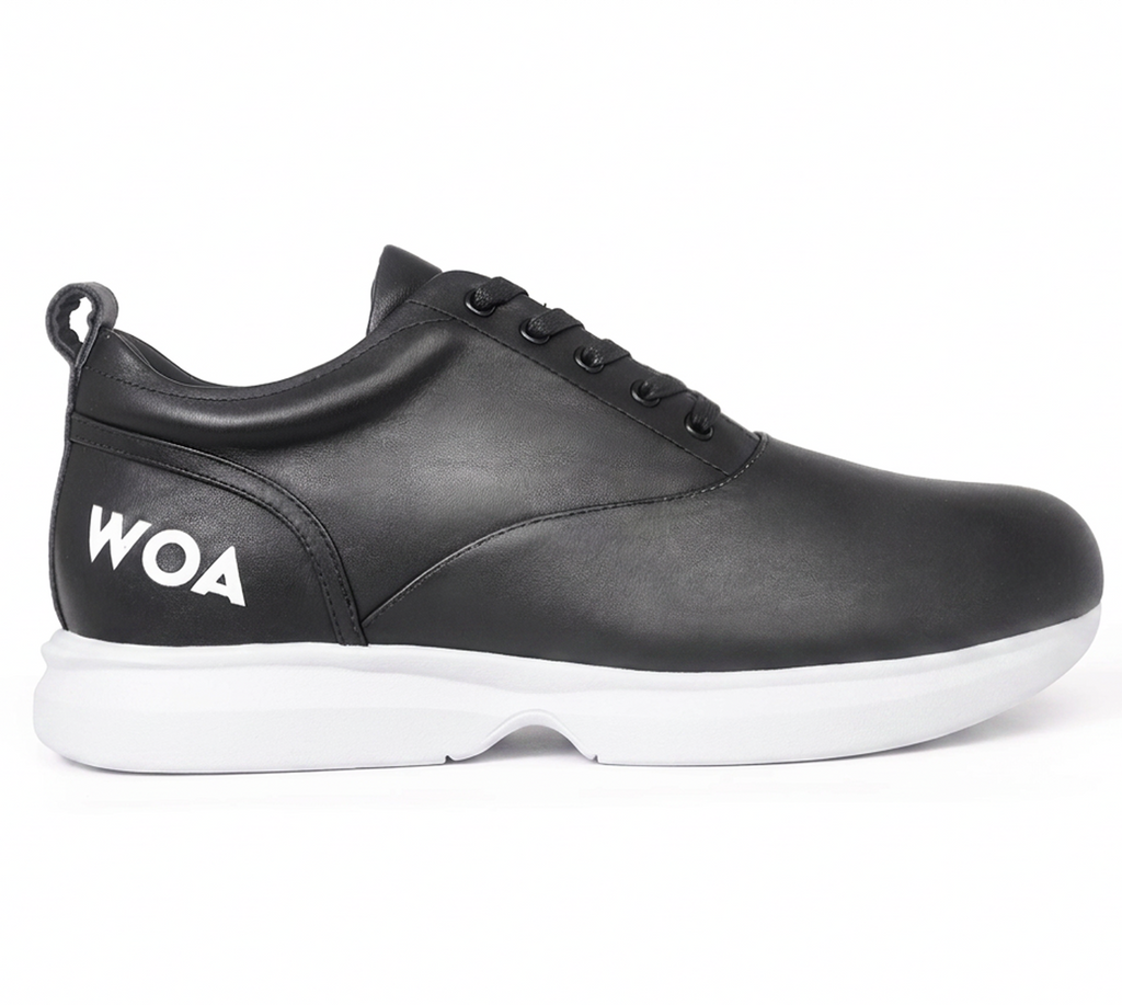 Black & White WOA Dress Sneaker