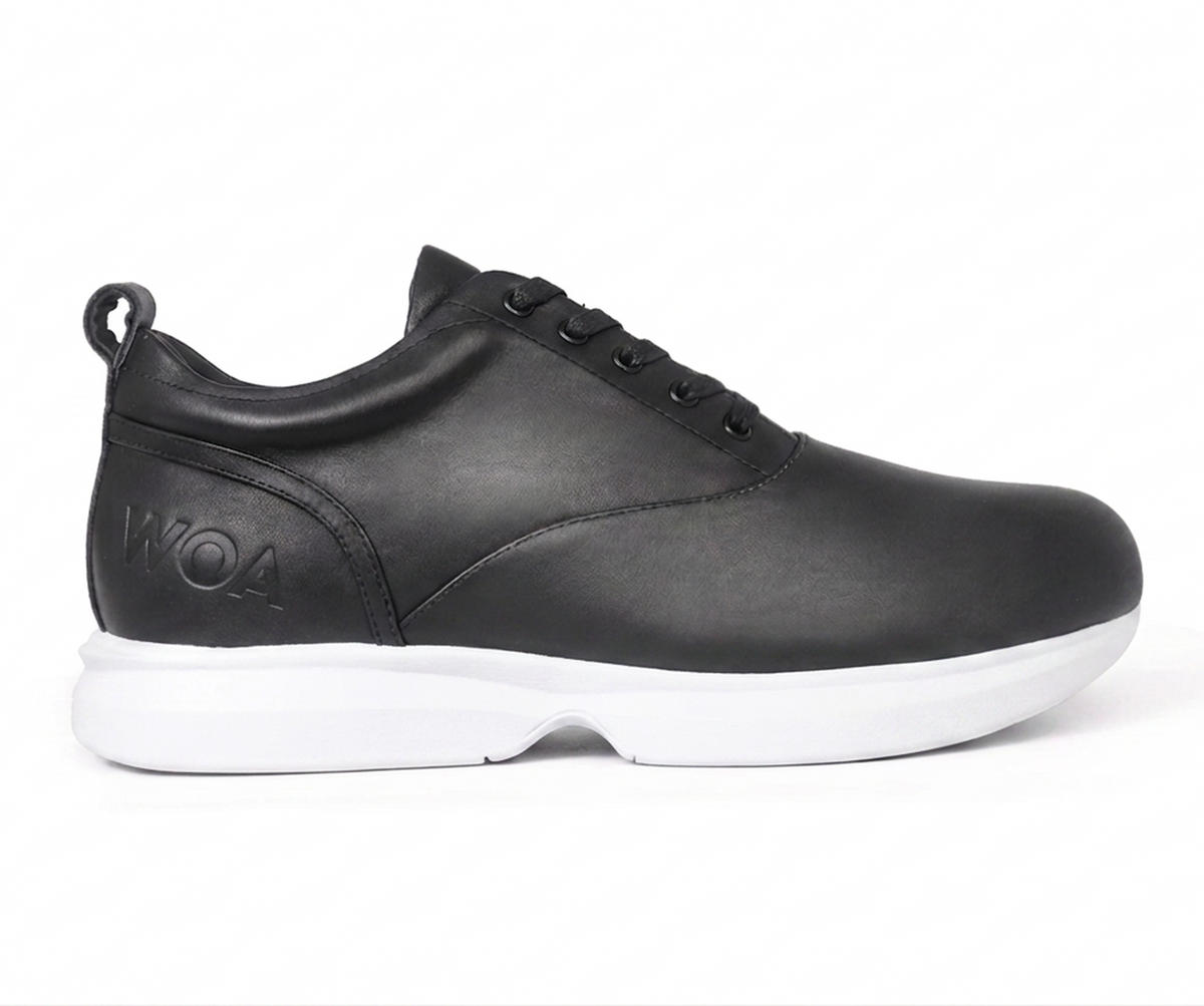 Black & White WOA Dress Sneaker