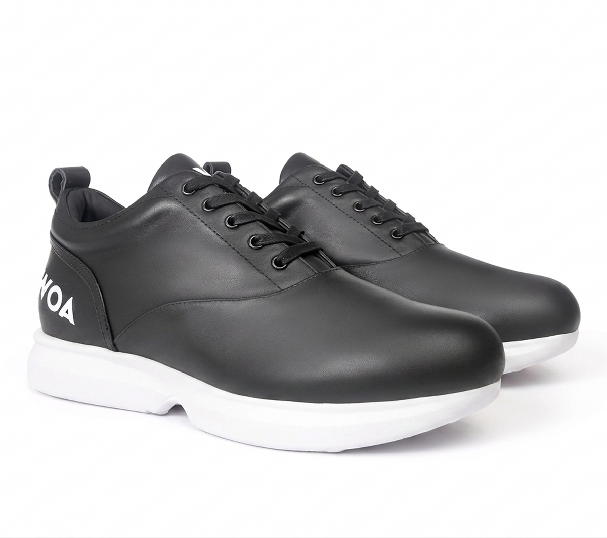 Black & White WOA Dress Sneaker