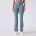 Yoga Pants Women High Waist Hip Lift No Embarrassment Line Tights Pocket Sports Fitness L Bell Bottom Pants
