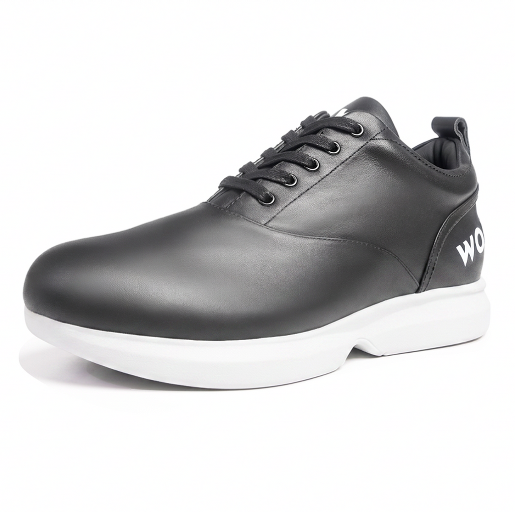 Black & White WOA Dress Sneaker