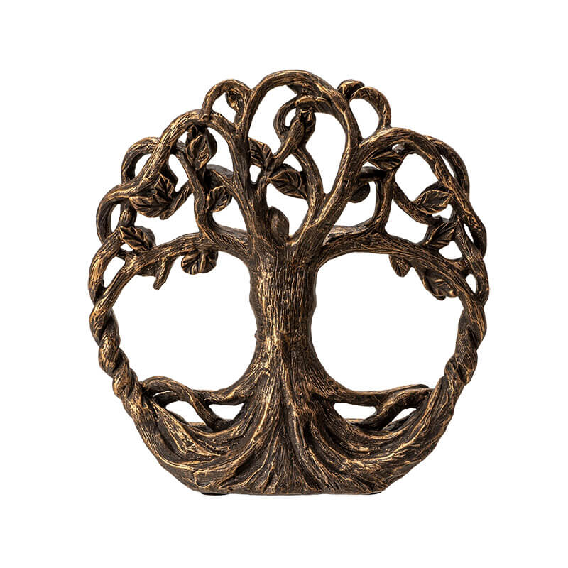 Tree of Life Greenman Backflow Incense Burner