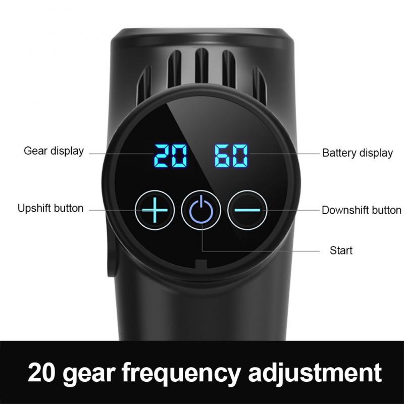 Home Fitness Muscle Relaxer Electric Massage Gun