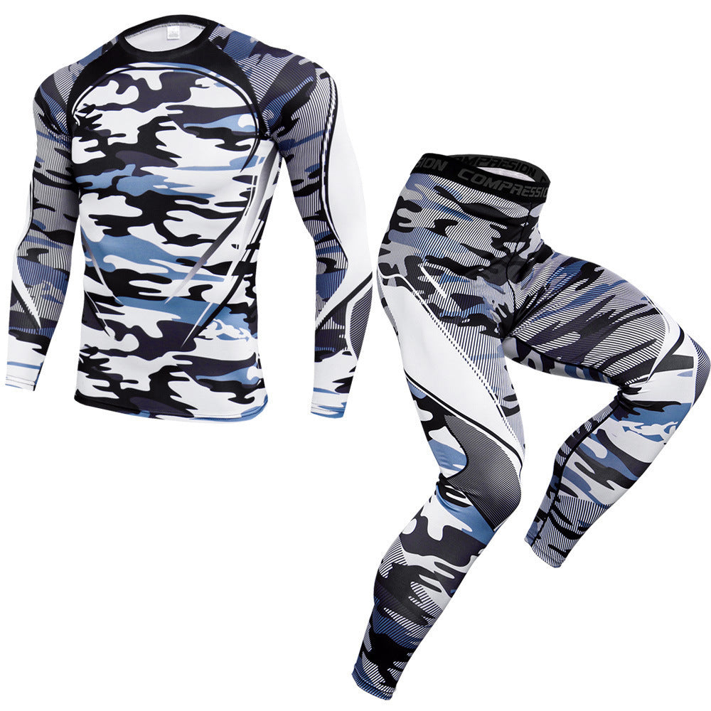 Outdoor Fitness Sports Men's Quick-Drying Pants Shirt