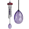 Gem Drop Wind Chime - Violet