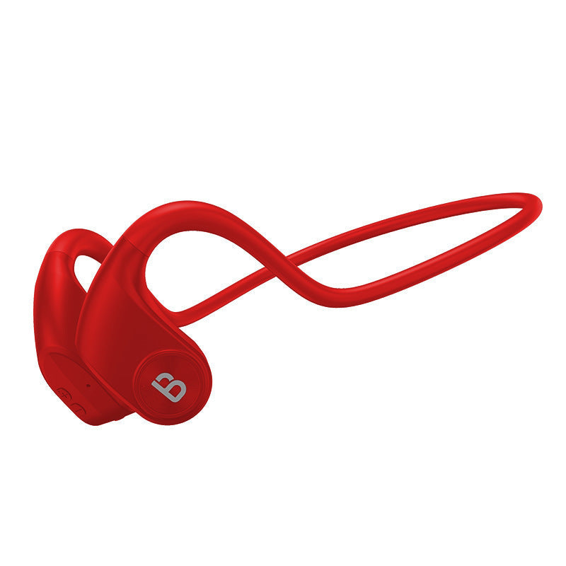 Bone Conduction Wireless Ear-mounted Headphones - Non-ear Fitness Sports