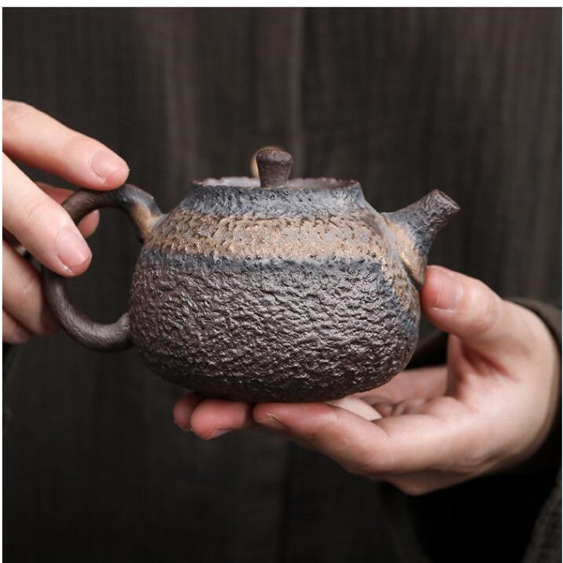Artisan Retro Stoneware Teapot (210ml)