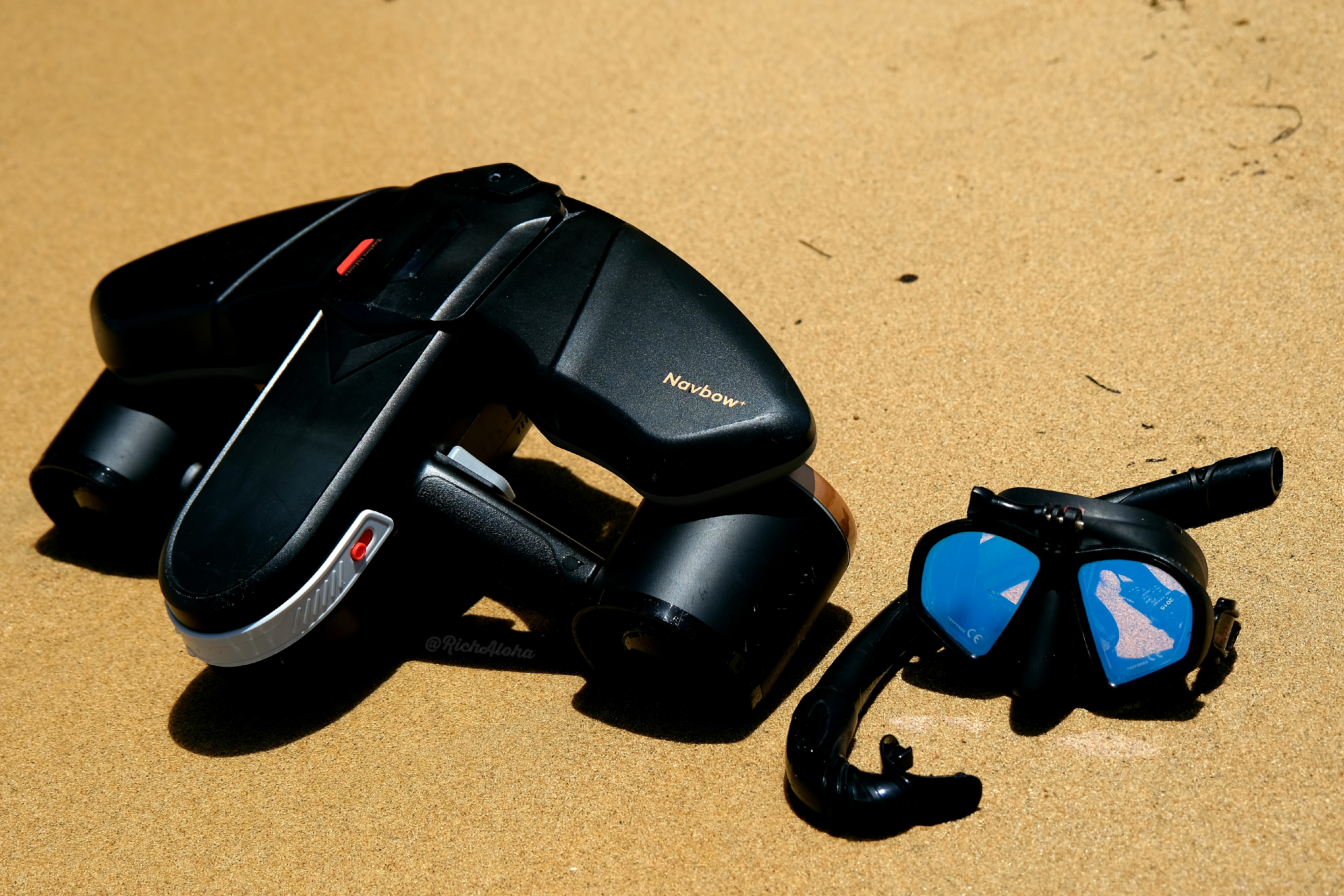 Navbow+ for diving and snorkeling