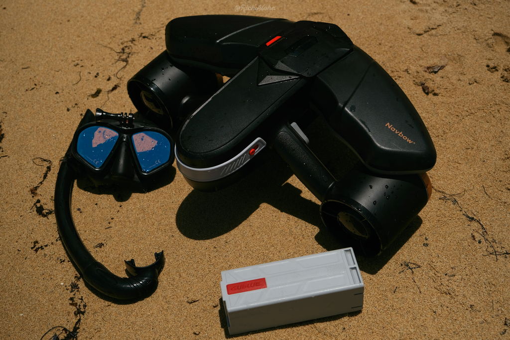 Navbow+ for diving and snorkeling