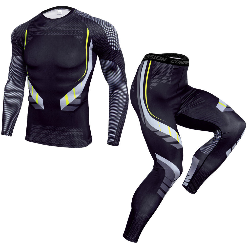 Outdoor Fitness Sports Men's Quick-Drying Pants Shirt