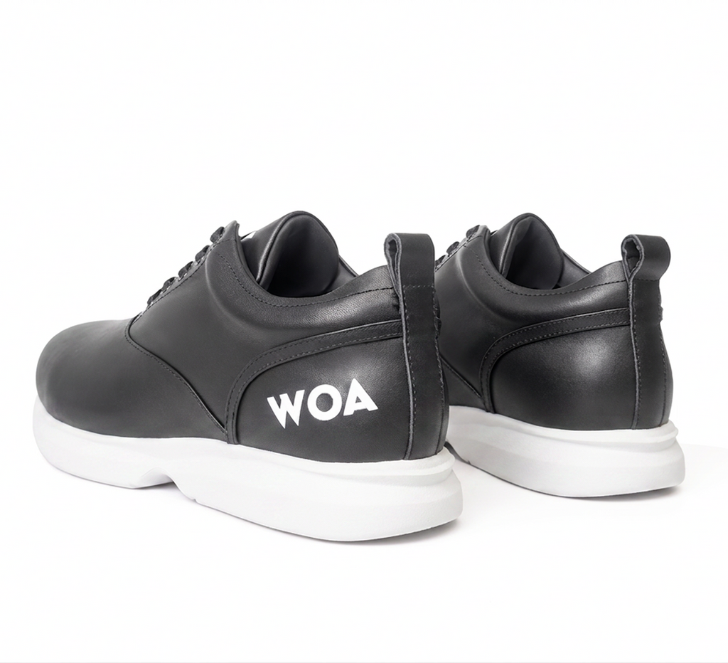 Black & White WOA Dress Sneaker