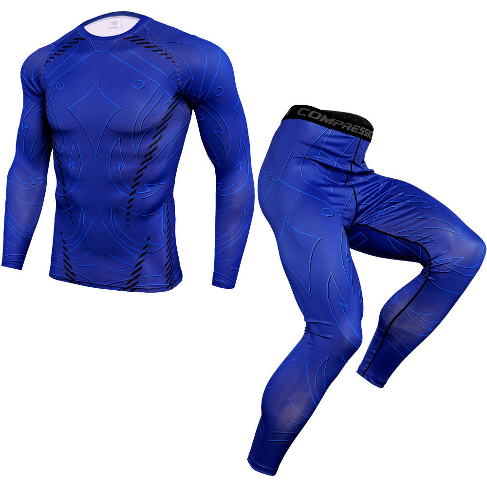 Outdoor Fitness Sports Men's Quick-Drying Pants Shirt