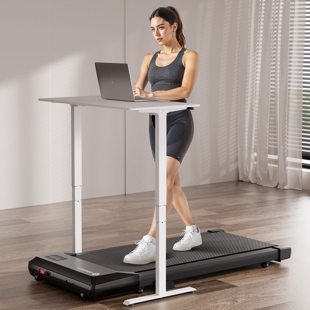 Smart Walking Pad with Incline Treadmill Remote Control; DeerRun Q2 Urban