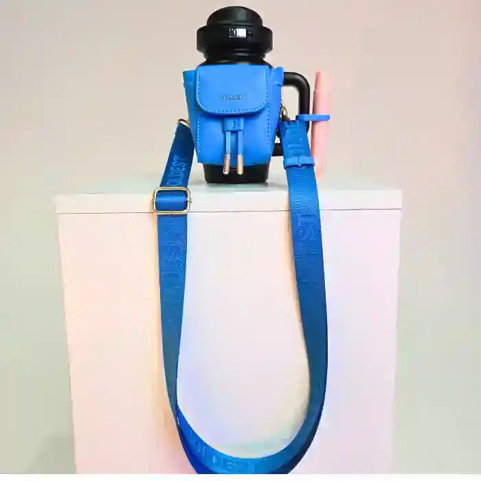 Mini Backpack & Squeeze Holder, Key Hanger, Mint Box - Water Bottle Backpack