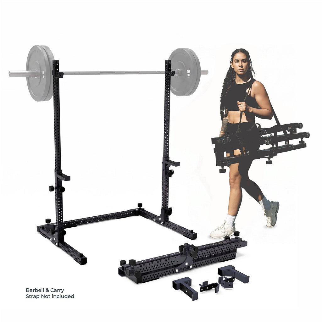 Verse® Agile Rack NEO — Ultra-lightweight Portable Squat Rack For Home Gyms, Apartments, Mobile Trainers and Studios