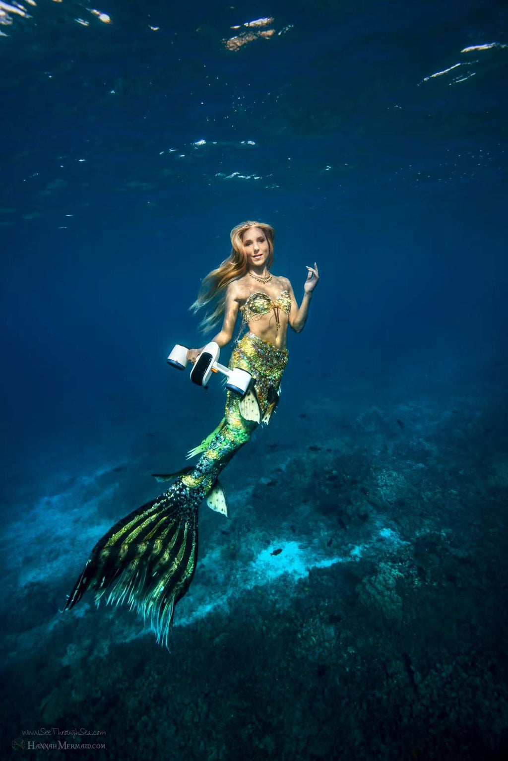 Underwater Fun With This Underwater Scooter