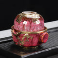 Porcelain Kungfu Travel Tea Set with Teapot & Cups