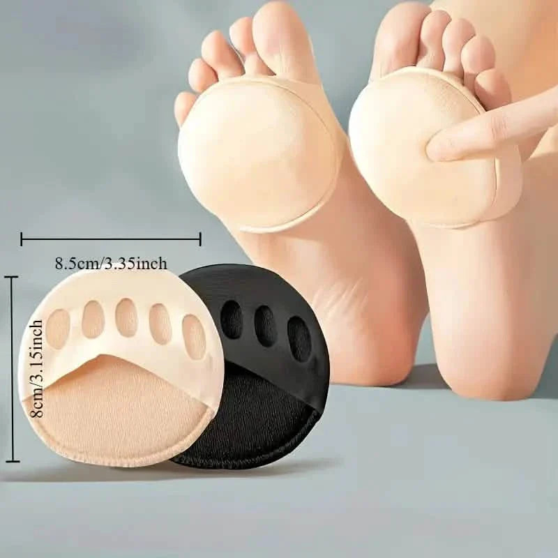 2-Pairs: Invisible Socks Spherical Footrest