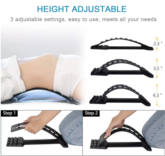 Multi-level Back Stretcher - Back Stretching Device