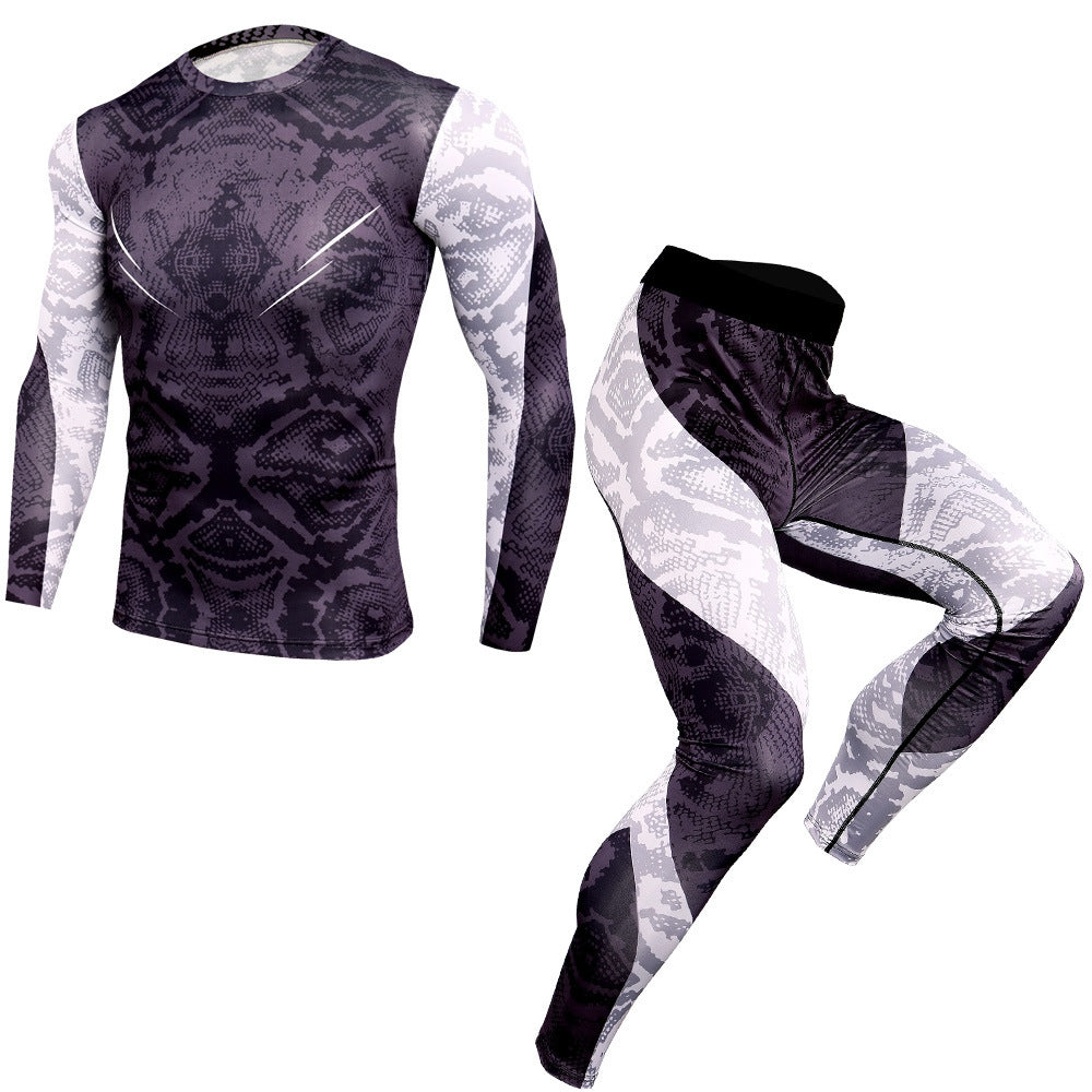 Outdoor Fitness Sports Men's Quick-Drying Pants Shirt