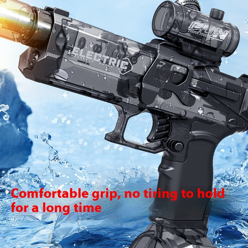 Fire Rat Electric Water Pistol Cool Light Fully Automatic Water Spray Gun
