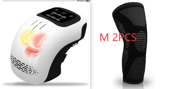 Intelligent Kneading Heating Knee Massager Rechargeable Pain Relief Infrared Laser Vibration Knee Massager