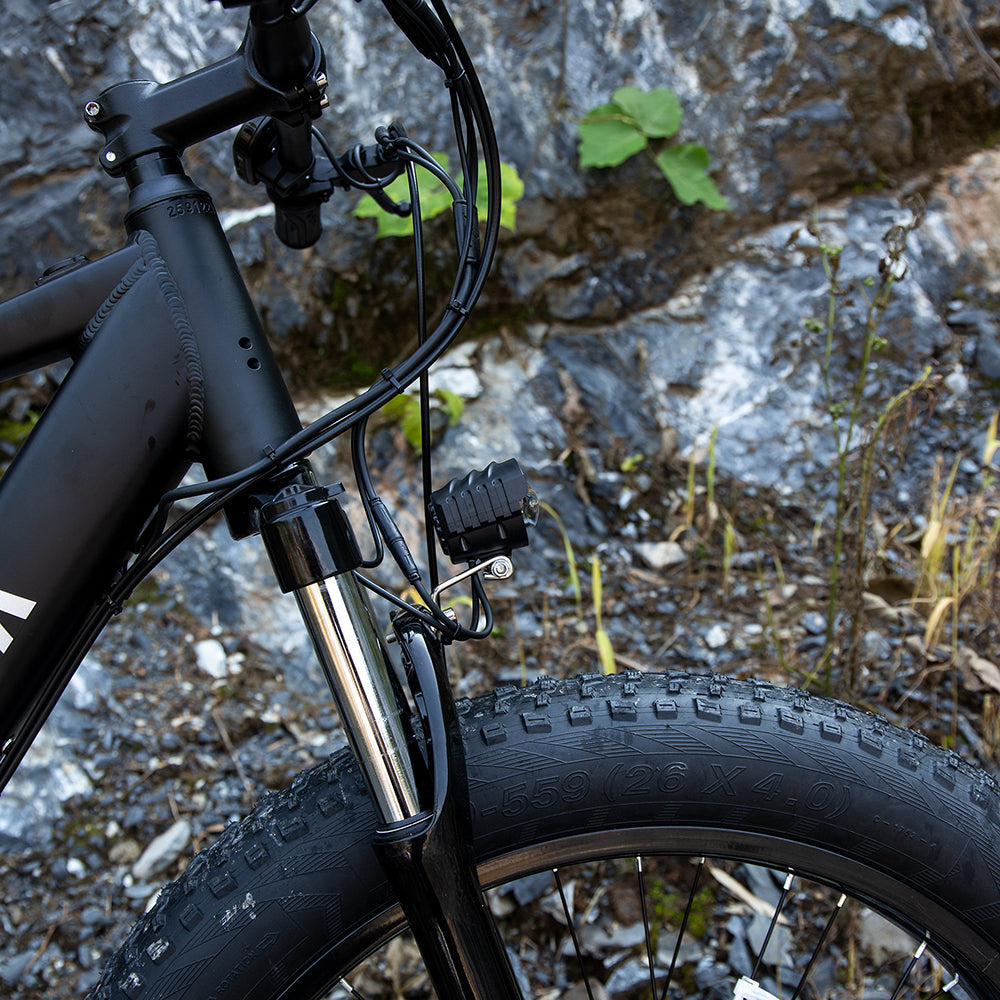 Professional Electric Bike for Adults, 26 X 4.0 Inches Fat Tire Electric Mountain Bicycle, 1000W Motor 48V 15Ah Eike for Trail Riding, Excursion and Commute, UL And GCC Certified