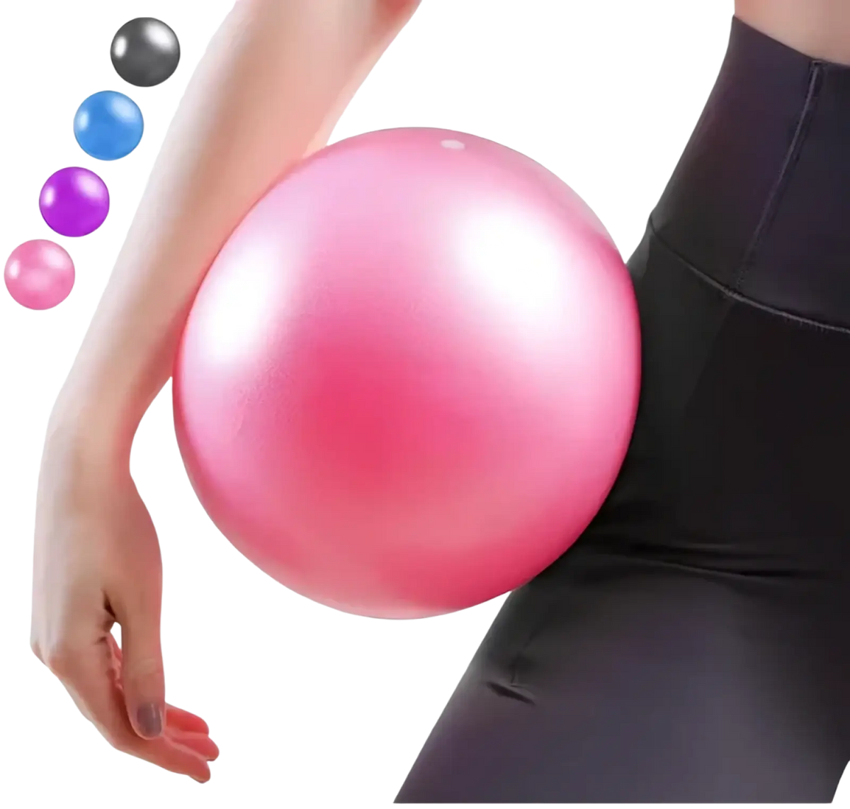 25cm Pink Fitness Yoga Ball Core Exercise
