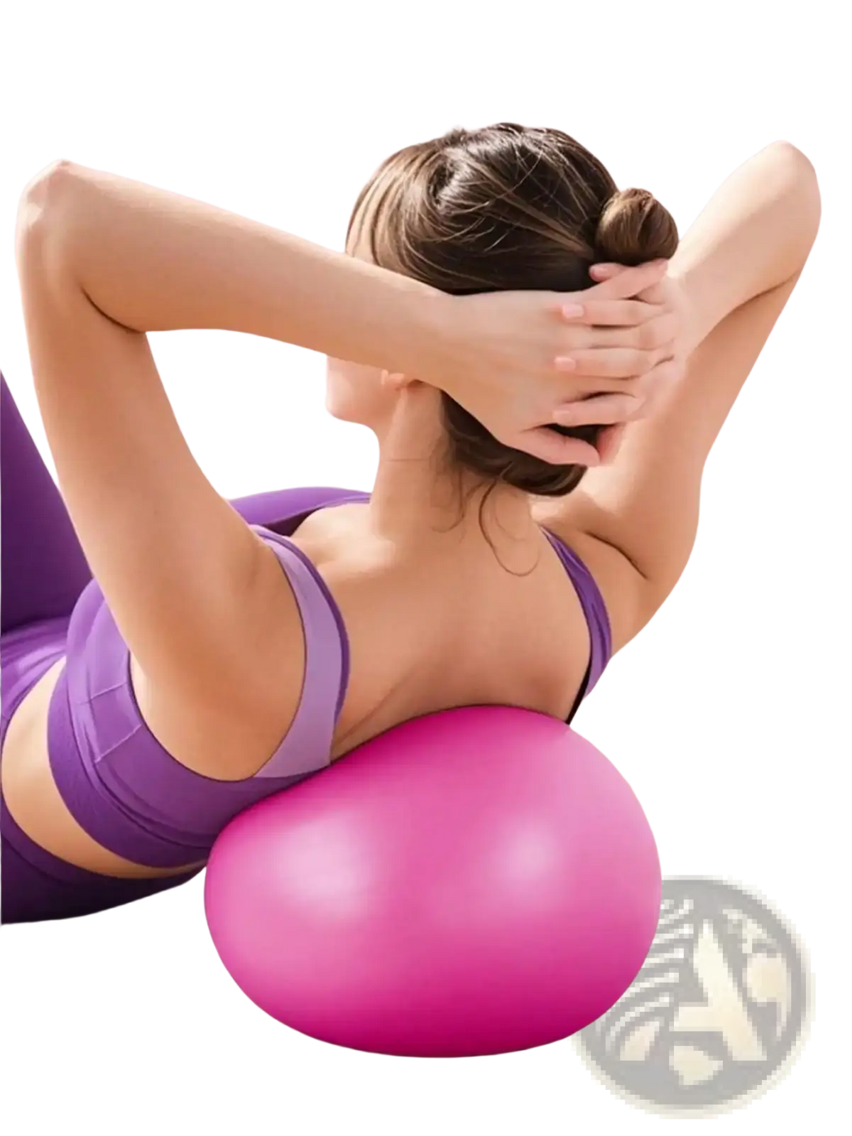 25cm Pink Fitness Yoga Ball Core Exercise