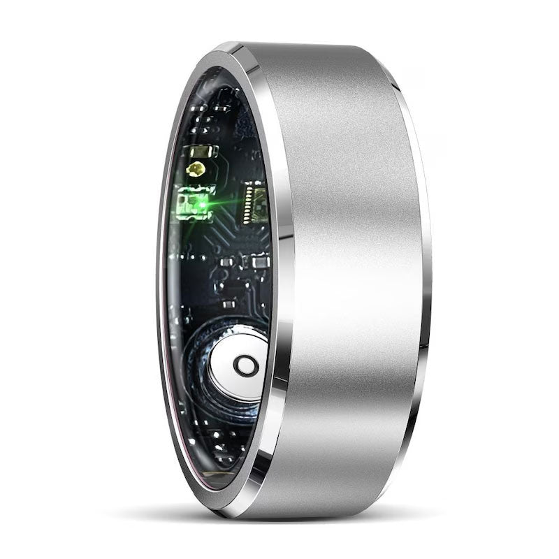Smart Ring for Men & Women. Tracks Heart Rate, Blood Oxygen, Sleep. 5ATM Waterproof Fitness Tracker