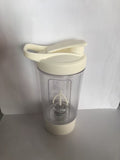 Electric Protein Powder Mixing Cup 400ML 14oz Automatic Shaker Mixer Shake Bottle Milk Coffee Blender Kettle Fro Gym 1200mAh