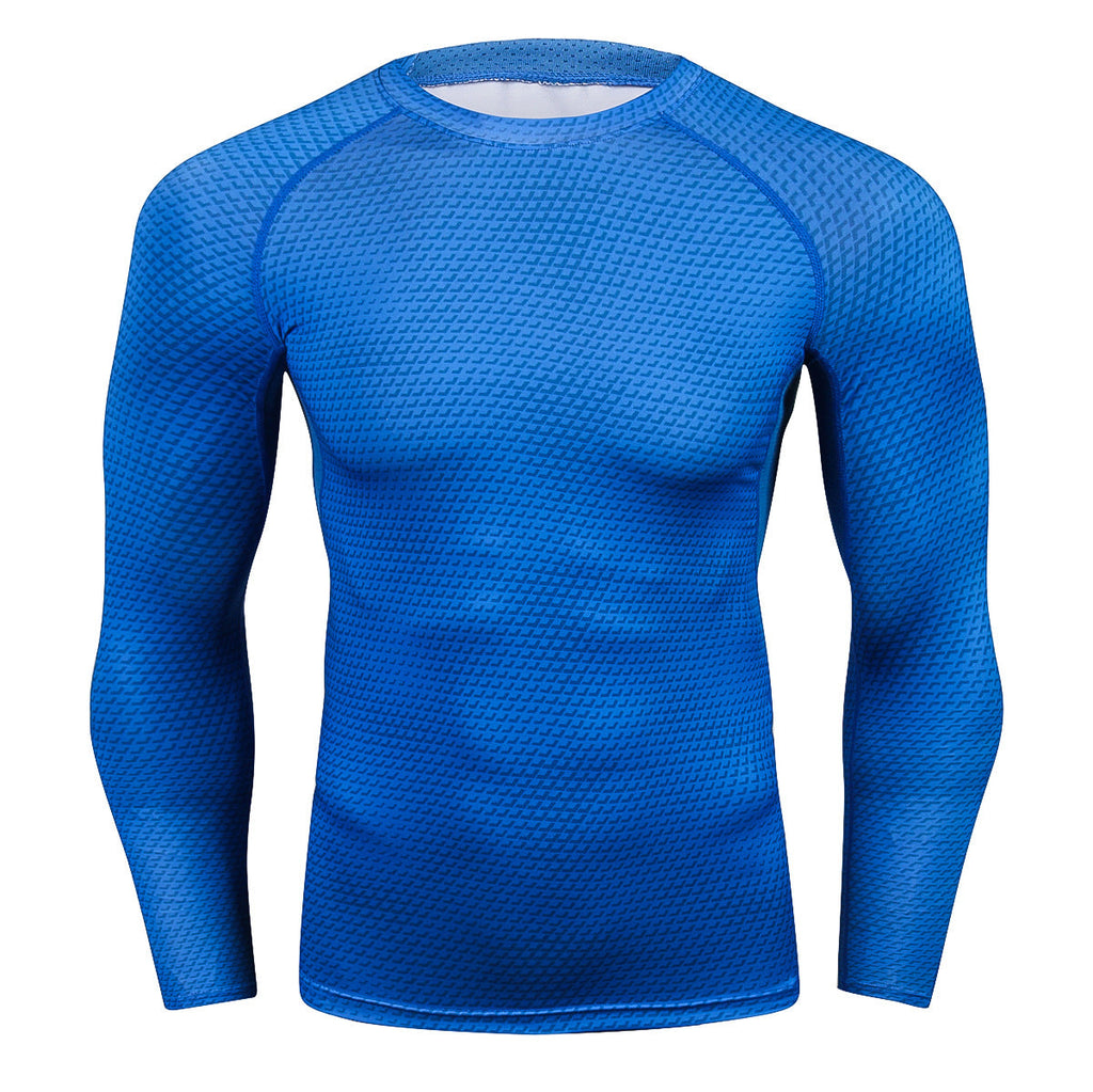 Long Sleeve Breathable Quick-Drying Fitness Training Clothes