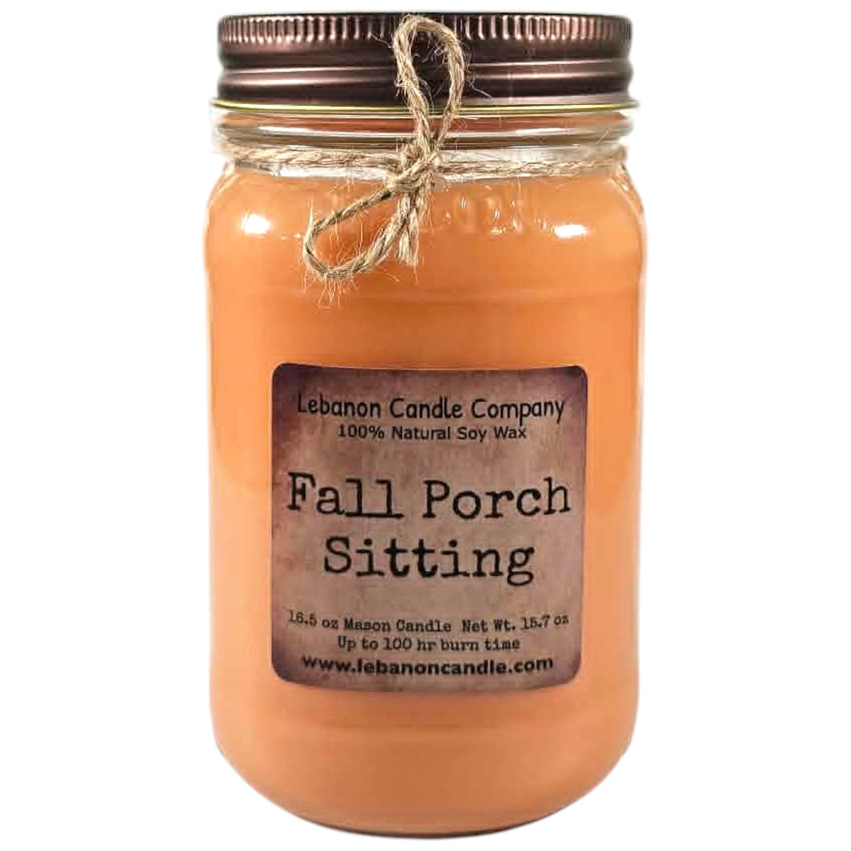 Fall Porch Sitting Candle