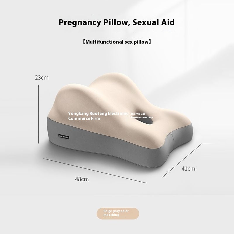 Hip-Raised Bedside Cushion – Multifunctional Support Pillow for Sleep