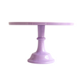 Light Purple Melamine Pedestal Cake Stand