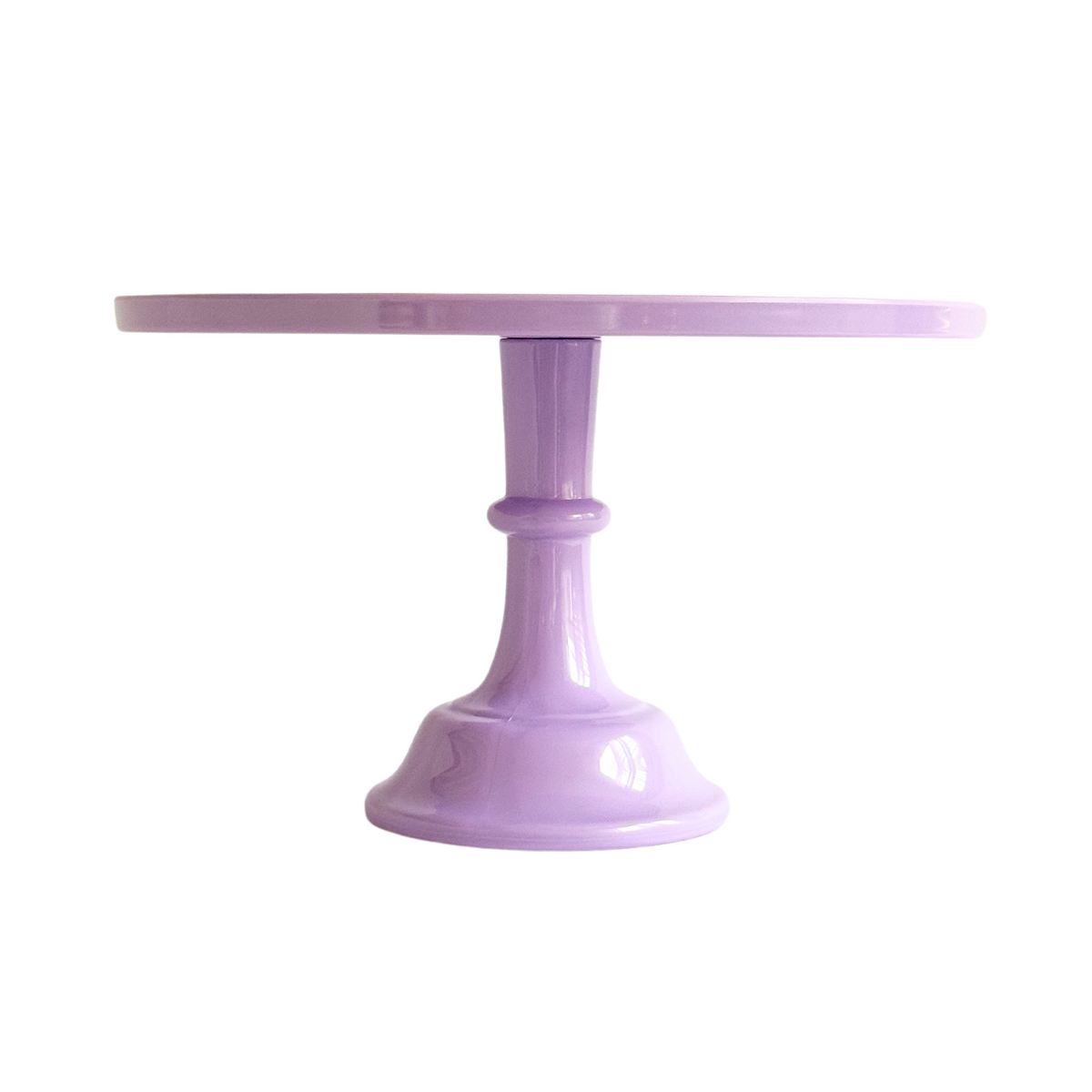 Light Purple Melamine Pedestal Cake Stand