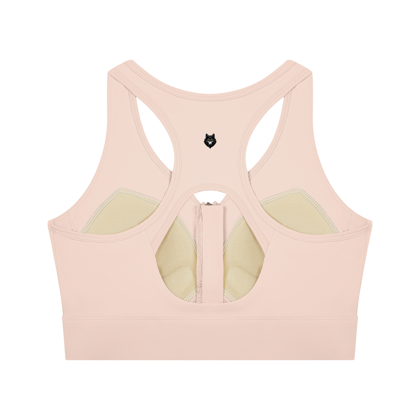 Loki & Ivy Women’s Cropped Zip Yoga Sports Bra