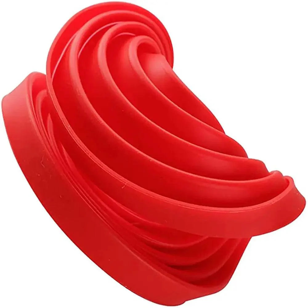2 PCS New Luxury Large Spiral shape silicone Bundt Cake Pan 10- inch, Bread Bakeware Mold baking Tools Cyclone Shape Cake Mould  Baking Tool