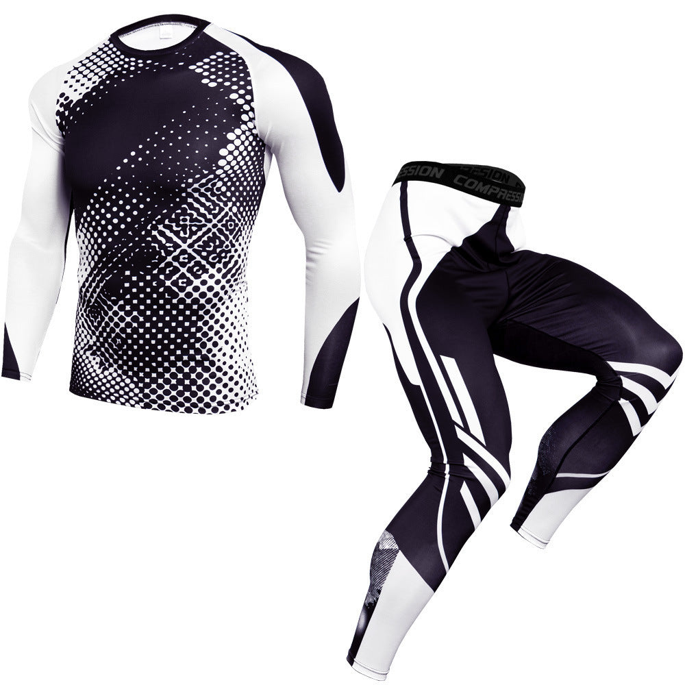 Outdoor Fitness Sports Men's Quick-Drying Pants Shirt