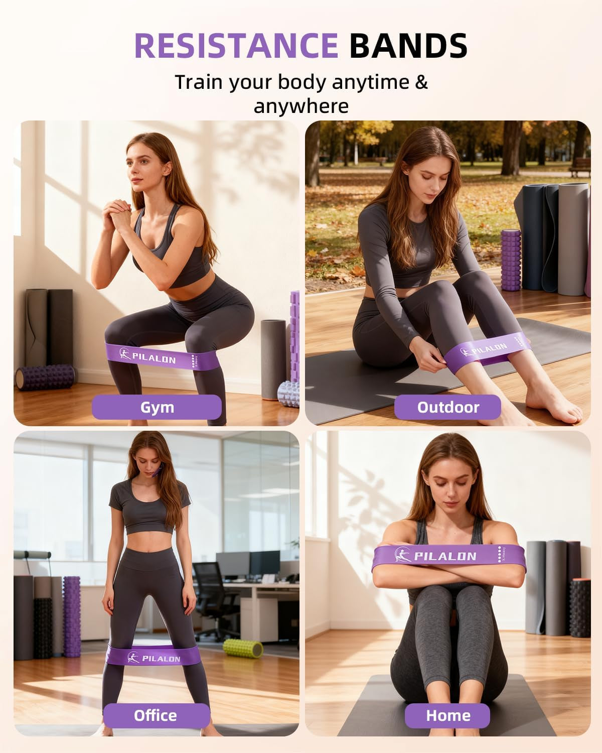 Pilates Ring Set – Studio-Grade 14" Ring, Ball, Dumbbells & Bands