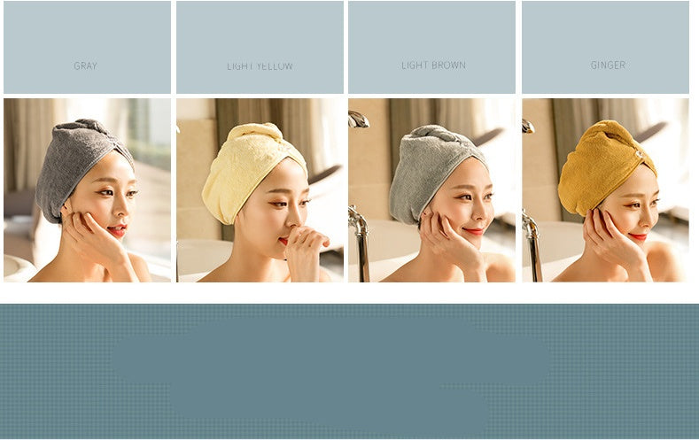 Women's Absorbent Dry Hair Towel